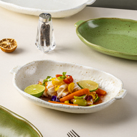 Yayu Vaisselle Coloré Restaurents Plat Restaurant Assiette Ensemble pour Assiettes Dîner Vérifié Petit Céramique Oem Restaurant Assiette Ensemble