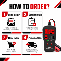 Probador de Relés para Automóviles Jfind JF107 de Fábrica Directa, Probador de Relés Universal de 12v 24v, Venta al por Mayor