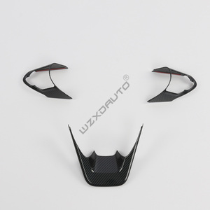 WZX 2023 Actualización Interior de Coche: Cubierta de Volante, Embellecedor de Palanca de Cambios y Portavasos de Carbono para INNOVA ZENIX - Product Image 4