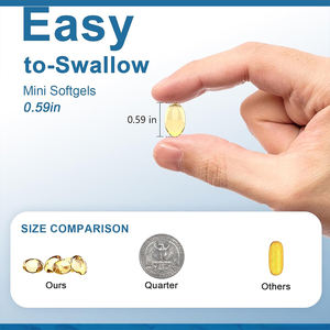 Complément alimentaire Omega 3 OEM/ODM pour une peau et des ongles sains, la fonction cérébrale, gélules d'huile de poisson certifiées, échantillon gratuit - Product Image 5