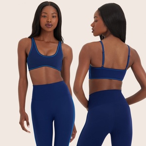 บราโยคะไซส์ใหญ่สำหรับผู้หญิงรุ่นใหม่ น้ำหนักเบา ไร้ตะเข็บ ชุดชั้นในกีฬา สายบ่ากว้าง กันกระแทก ชุดออกกำลังกาย เอวยางยืด - Product Image 1