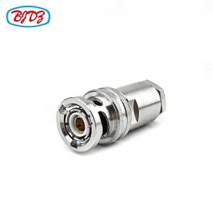 BNC Traxial Connector Male Plug Klem Voor TRX179 Triax Cable Straight Type