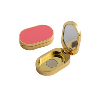 Contenitore per <span class=keywords><strong>Profumo</strong></span> Solido Personalizzato in Zinco, Scatola Compatta Portatile con Coperchio Ribaltabile per Blush e <span class=keywords><strong>Profumo</strong></span> - Product Image 3