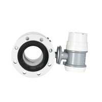 Débitmètre électromagnétique numérique 3 pouces 50 mm pour l'eau, dispositif de contrôle quantitatif du débit et de dosage pour l'eau industrielle