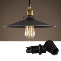 Collier de serrage pour câble de plafonnier 007, filetage M10, attache-câble, vis creuse, boucle de fixation pour câble, support pour l'installation d'éclairage suspendu
