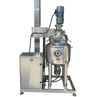 Moteur de réservoir de distributeur en acier inoxydable de qualité alimentaire réacteur agité continu pour la pasteurisation homogénéisateur mélangeur pour savon liquide