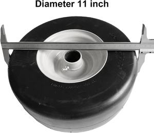 Hanak Nouvelle roue en métal solide 4.00-5 <span class=keywords><strong>chariot</strong></span> de golf <span class=keywords><strong>chariot</strong></span> <span class=keywords><strong>à</strong></span> benne basculante <span class=keywords><strong>chariot</strong></span> <span class=keywords><strong>à</strong></span> brouette PU roues de <span class=keywords><strong>course</strong></span> plates pour tondeuse <span class=keywords><strong>à</strong></span> gazon - Product Image 4