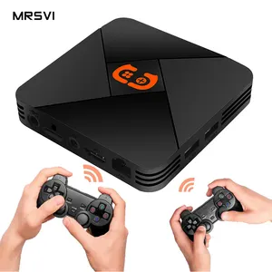 Nieuwe Volledige Hd 1080P Gratis Video Tv Box Gamebox Dubbele Handgreep Controle 2Gb Ram 8Gb Rom Iptv Box G5 S905l