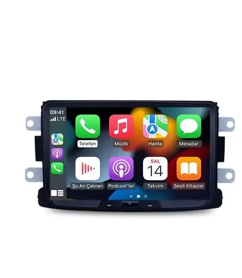 Android 12 écran universel vidéo de voiture GPS Navigation Radio lecteur pour Dacia/Sandero/Duster/Captur/Logan/Symbol/dock/Lodgy
