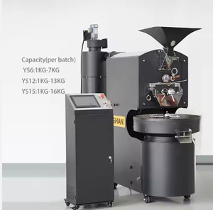 5kg 10kg 15kg 30kg 60kg 120kg Electric Gas <b>Coffee</b> Roaster <b>Coffee</b> Roasting <b>Machine</b> <b>Coffee</b> Roaster <b>Machine</b> - Product Image 1