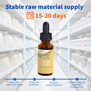 Gotas Líquidas de Raíz de Maca OEM para Energía y Resistencia Masculina, MOQ Bajo, Fabricante con MOQ Flexible, Lanzamiento Rápido, Certificado cGMP COA - Product Image 3