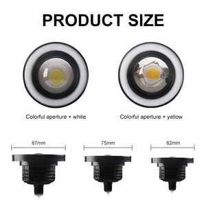 ไฟตัดหมอกแบบดวงตานางฟ้า LED สองสี2.5นิ้ว3นิ้ว3.5นิ้วความสว่างสูง30W รูรับแสง<span class=keywords><strong>สี</strong></span>เหลือง<span class=keywords><strong>สี</strong></span><span class=keywords><strong>ขาว</strong></span>คู่ - Product Image 4