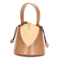 Mini Sac à Main en cuir véritable pour Femme, fourre-tout à bandoulière de styliste