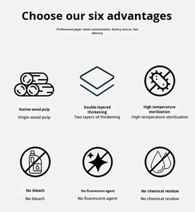 Tovaglioli Usa e Getta in Pura Cellulosa con Foglia d'Oro per Decorazioni di <span class=keywords><strong>Compleanno</strong></span>, Hotel e Ristoranti - Product Image 2