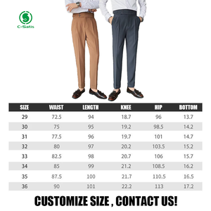 <span class=keywords><strong>Pantalon</strong></span> Chino Homme <span class=keywords><strong>Chic</strong></span> Décontracté, Respirant et Personnalisable <span class=keywords><strong>pour</strong></span> le Bureau - Product Image 6