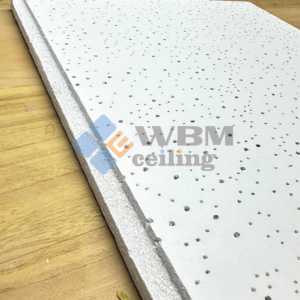 Aislamiento <span class=keywords><strong>para</strong></span> <span class=keywords><strong>paneles</strong></span> de techo de acabado interior Tablero de lana mineral de alta resistencia Azulejos de rejilla de techo Ventas directas de fábrica de China - Product Image 5