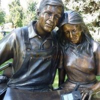 Sculpture familiale en bronze de grande taille, artisanat pur en métal de haute qualité, art déco, sculpture en bronze, sculptures de femmes et d'hommes, statue