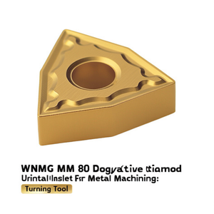 Inserto de torneado negativo WNMG MM de 80 grados para mecanizado de metales - Product Image 2