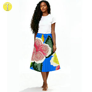 Nuevo Vestido Largo de Verano con Flores de Hibisco para Mujer, Estilo Isleño Hawaiano, Poliéster de Alta Calidad - Product Image 5