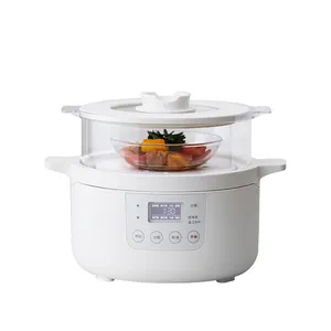 Home Use Multipurpose Cooking Pot Automatic Multi-Function Electric Digital Keep Warm Rice Cooker with Bamboo Steamer