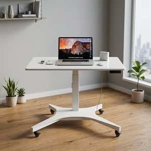 SMARTDESK GO SMART FURNITURE Adjustable Plastic <b>Computer</b> <b>Desk</b> for Home Office and School Height Adjustment - Product Image 3