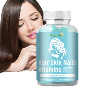 <span class=keywords><strong>Prix</strong></span> d'usine Cheveux Peau Et Ongles Vitamine Gummies croissance compte vitamine peau généreuse Cheveux peau ongles gommeux - Product Image 1