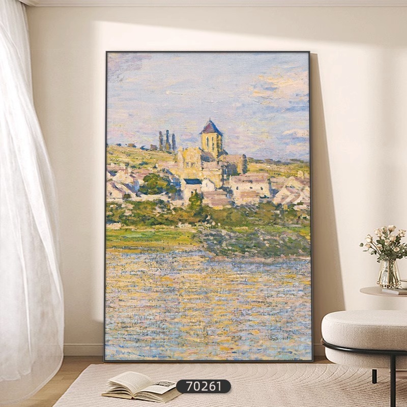 Frameless Mirror Painting Modern Abstract Art