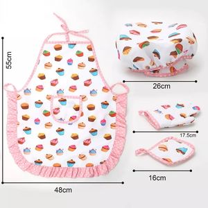 Bake ชุดเบเกอรี่สำหรับเด็ก,ชุดอุปกรณ์ทำเบเกอรี่สำหรับเด็กของเล่นขนาดเล็กทำตามบทบาทของเชฟ - Product Image 5