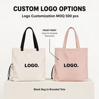 Sac fourre-tout réutilisable en coton pour le quotidien avec poignées d'épaule, impression de logo personnalisée, commandes en gros