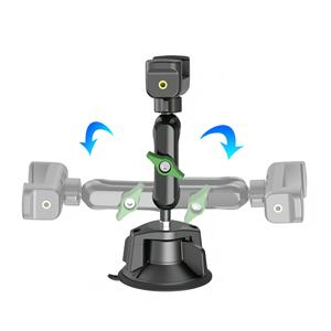 Soporte de Teléfono para Coche de Escritorio en Tendencia, Rotación 360°, Brazo Largo Flexible de Aluminio, Clip de Fijación para Teléfono - Product Image 6