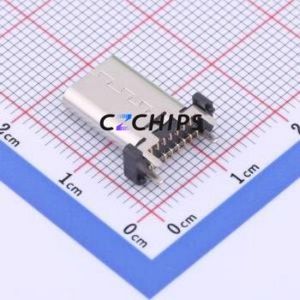 MC-110LS-L137 USB Connector Through hole Component (THT) Connector Type-C USB 3.1 Female Through Hole - Product Image 2