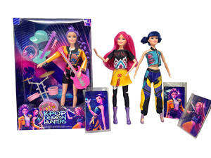 Kpop Demon Hunter Mira,rumi, ZOE <span class=keywords><strong>Anime</strong></span> Character 11.5นิ้ว12ข้อต่อตัวแข็งพร้อมเพลงธีมไฟหลากสี - Product Image 3