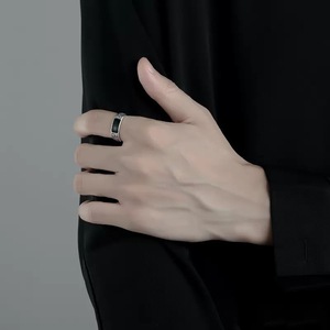 热销龙纹复古印花男士银戒指嘻哈龙纹银戒指男女款 Anillo Humano 送礼佳品 - Product Image 3