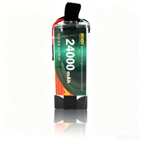 Paket Baterai LiPo Tingkat Tinggi, 24000MAh, 25C, Kapasitas Besar, 6S 7S 12S 14S