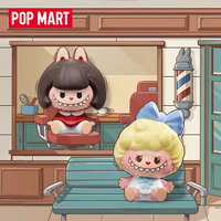 2026 POPMART Original the MONSTERS Labubu Retro Barber Shop Beans Anime Figure pop Beans Blind Box pour la décoration intérieure
