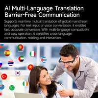 Lunettes Intelligentes W630 : Assistant IA Professionnel, Appels Bluetooth, Enregistrement Audio/Vidéo, Traduction en Temps Réel, Lunettes de Soleil Intelligentes avec Caméra