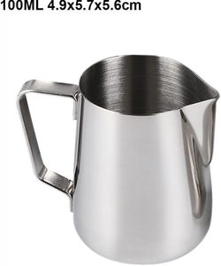 12 OZ(350ml) , 20 OZ(600ml) Metal Coffee Espresso Milk Frothing Pitcher Stainless Steel Milk Jug - Product Image 2