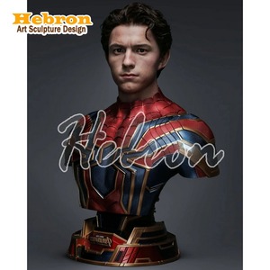 Estatua <span class=keywords><strong>de</strong></span> Spider-Man Personalizada, Hecha a Mano, <span class=keywords><strong>para</strong></span> Decoración del Hogar, Sala <span class=keywords><strong>de</strong></span> Estar, Centro Comercial o Exteriores, Escultura <span class=keywords><strong>de</strong></span> Superhéroe Grande - Product Image 2