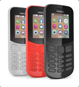Téléphone portable d'occasion pour <span class=keywords><strong>NOKIA</strong></span> <span class=keywords><strong>130</strong></span> (version 2017) Double carte SIM Longue durée de vie de la batterie Léger Portable Clavier authentique - Product Image 1