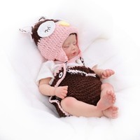 Muñeca Reborn Unisex de Silicona Sólida de 16 Pulgadas con Cabello Real, Juguete para Bebés, Regalo para Edades de 4 a 14 Años