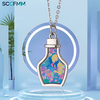 Collier en alliage de zinc à transfert thermique, style Ins, pendentif ovale en forme de cœur avec ailes d'ange, impression photo DIY, bijoux pour la Saint-Valentin, anniversaire