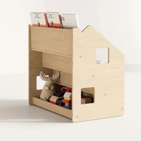 Muebles Montessori para Niños de 1 a 6 Años, Estantería para Guardar Juguetes, Estantería de Madera para Niños