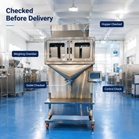 Machine de remplissage automatique de granulés avec affichage du poids à double échelle pour particules sèches, grains, semences et granulés d'aliments pour animaux
