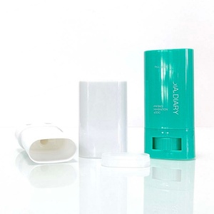 15g 20g Deodorant Containers New <b>Empty</b> Oval Lip Balm Tubes <b>Plastic</b> Deodorant Container - Product Image 4