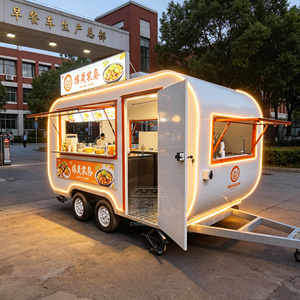 Special Shape Mobile Kitchen Trailer for Coffee Snack Street Business Food Cart - Product Image 5