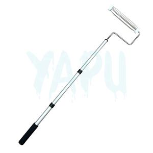 Yapu Perche d'extension <span class=keywords><strong>pour</strong></span> <span class=keywords><strong>rouleau</strong></span> <span class=keywords><strong>de</strong></span> peinture en <span class=keywords><strong>fibre</strong></span> <span class=keywords><strong>de</strong></span> <span class=keywords><strong>verre</strong></span> jaune <span class=keywords><strong>de</strong></span> qualité professionnelle, deux sections, diamètre 18/22 mm, personnalisable, support OEM - Product Image 2