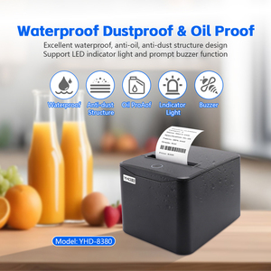 <span class=keywords><strong>Imprimante</strong></span> thermique de reçus POS haute vitesse 260 mm/s avec coupe-papier automatique 80 mm Facturation et scanners en stock - Product Image 4