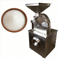 Broyeur à sucre en acier inoxydable 20B, machine industrielle de broyage du sucre, machine à broyer le sucre en poudre de grande capacité