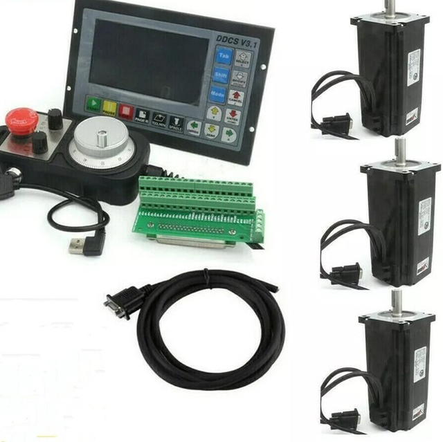 Odm Ddcsv3.1 Motion Controller+3 Sets Nema34 12nm Closed Loop Suitable for Driver Kit Wholesale