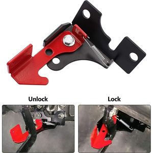 Freno de estacionamiento Retrofit para Polaris RZR 800 900 1000 Turbo, mecanismo metálico rojo con resorte - Product Image 3